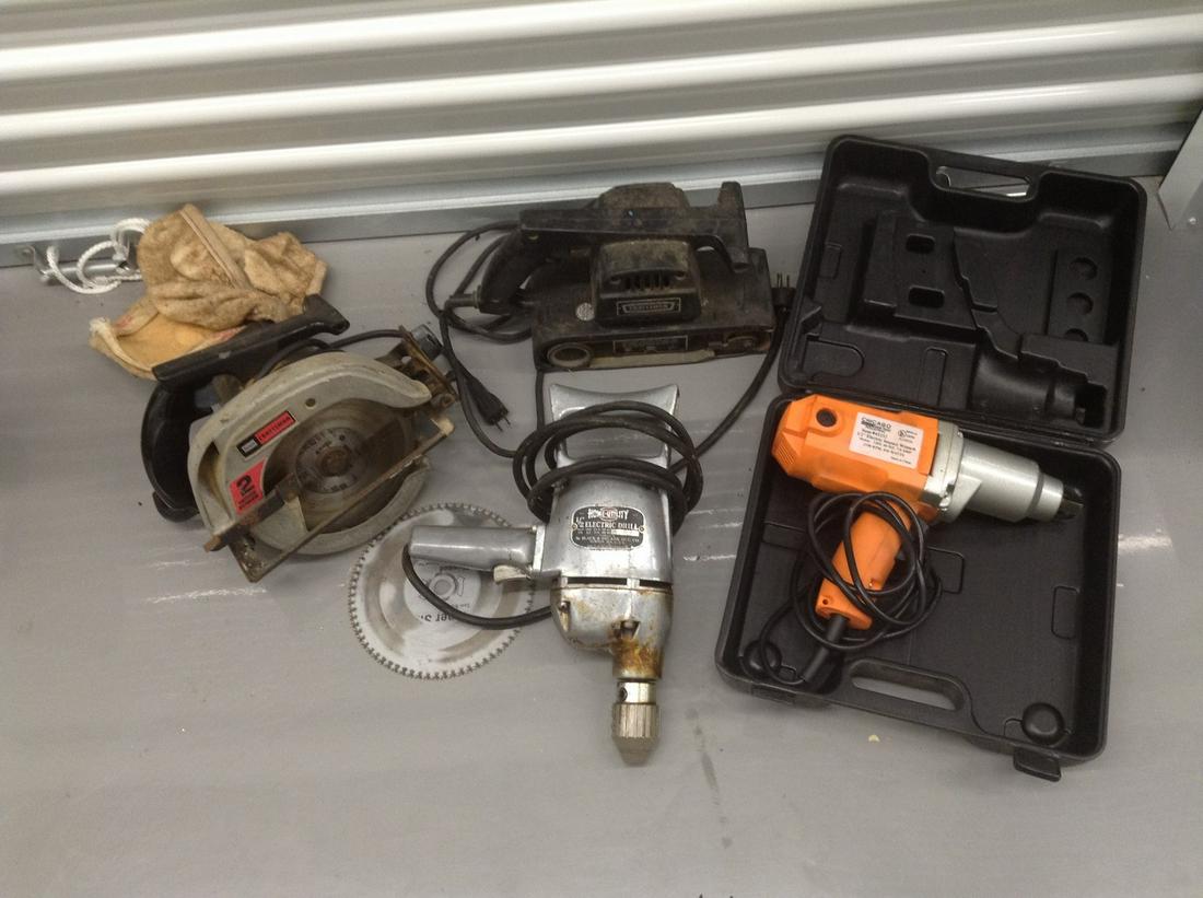 Boat Propeller and crate full of boat parts and accessories: Boat Propeller and crate full of boat parts and accessories