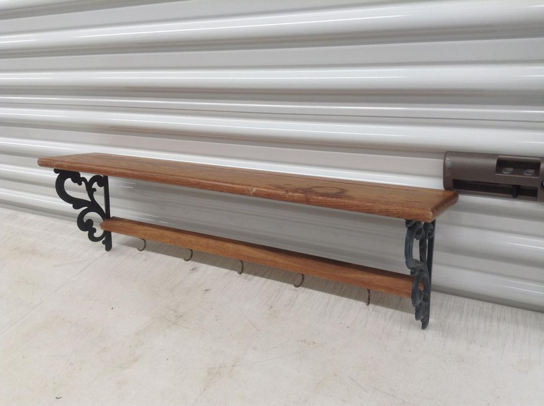 Bulova Wood Wall Clock with papers 24.25" (No Glass on clock face) (1 of 1)