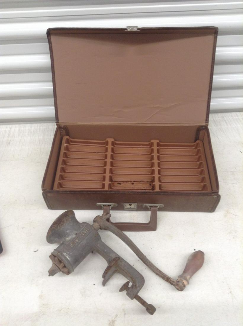 Metal Ship Shoe Buffer 15" - Has crack on bottom right as shown (1 of 1)