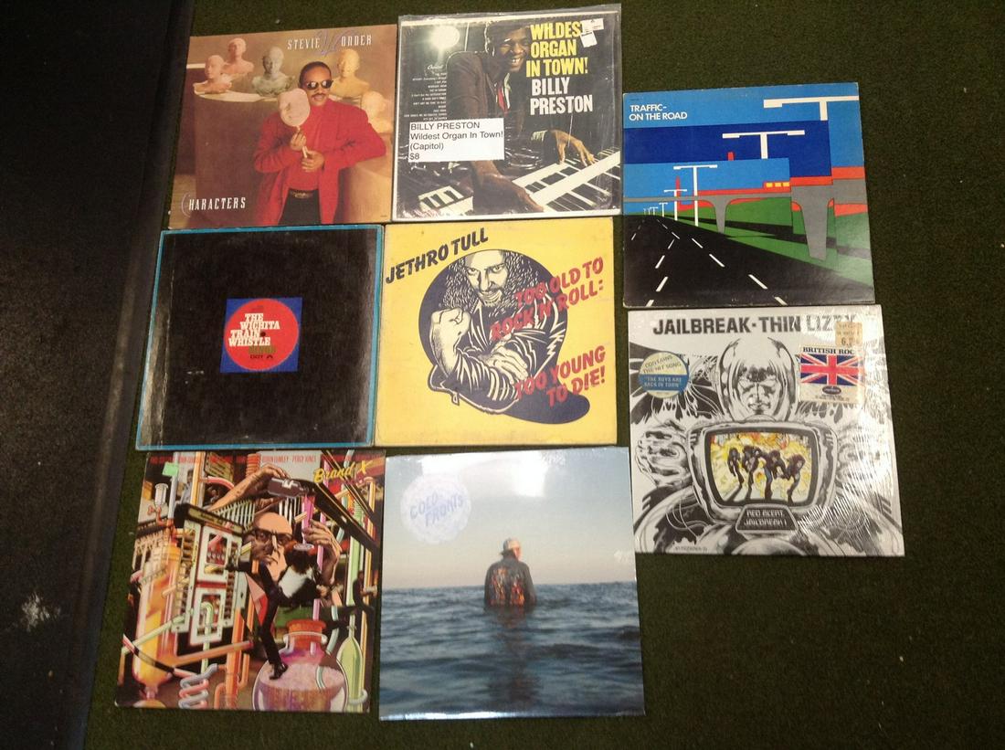 Large lot of Vintage Records - Thin Lizzy, Jethro Tull and more (1 of 1)