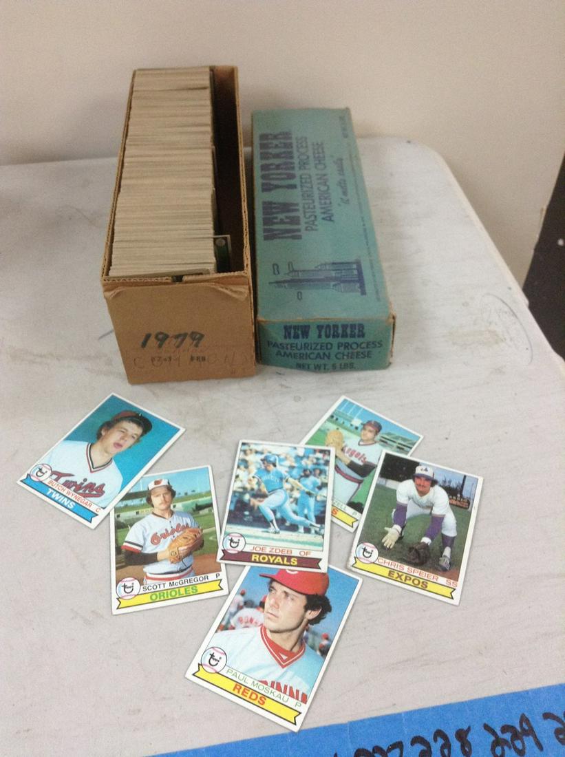 Box of 1979 Baseball Cards (1 of 1)