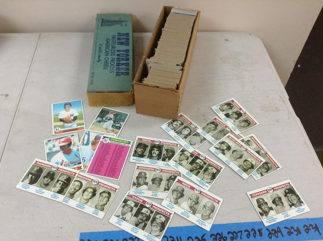 Box of 1979 Baseball Cards (1 of 1)