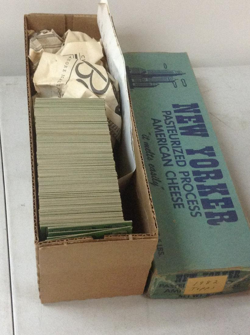 Box of 1982 Topps Baseball Cards (1 of 1)