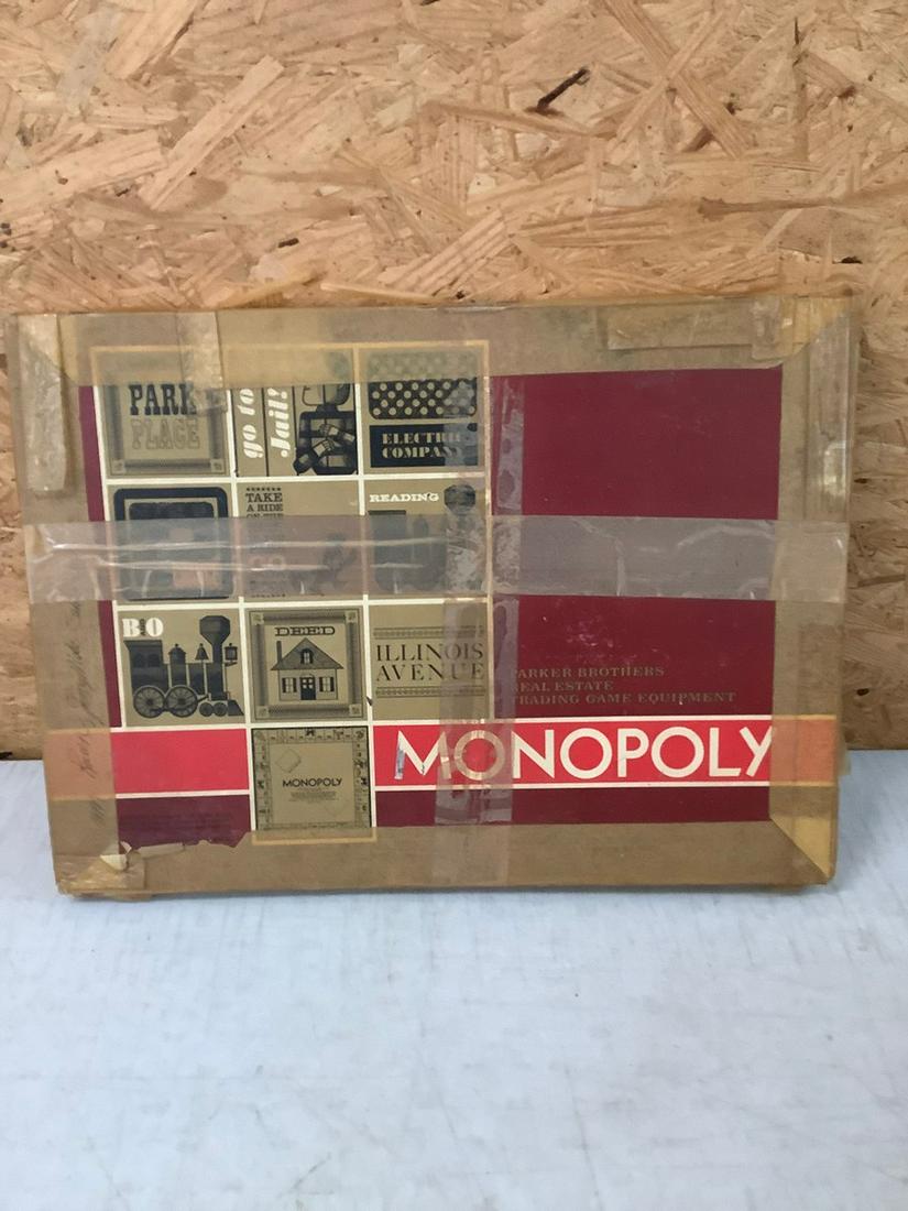 Vintage Parkers Brothers  Circa 60's & 70's Monopoly Game (1 of 1)