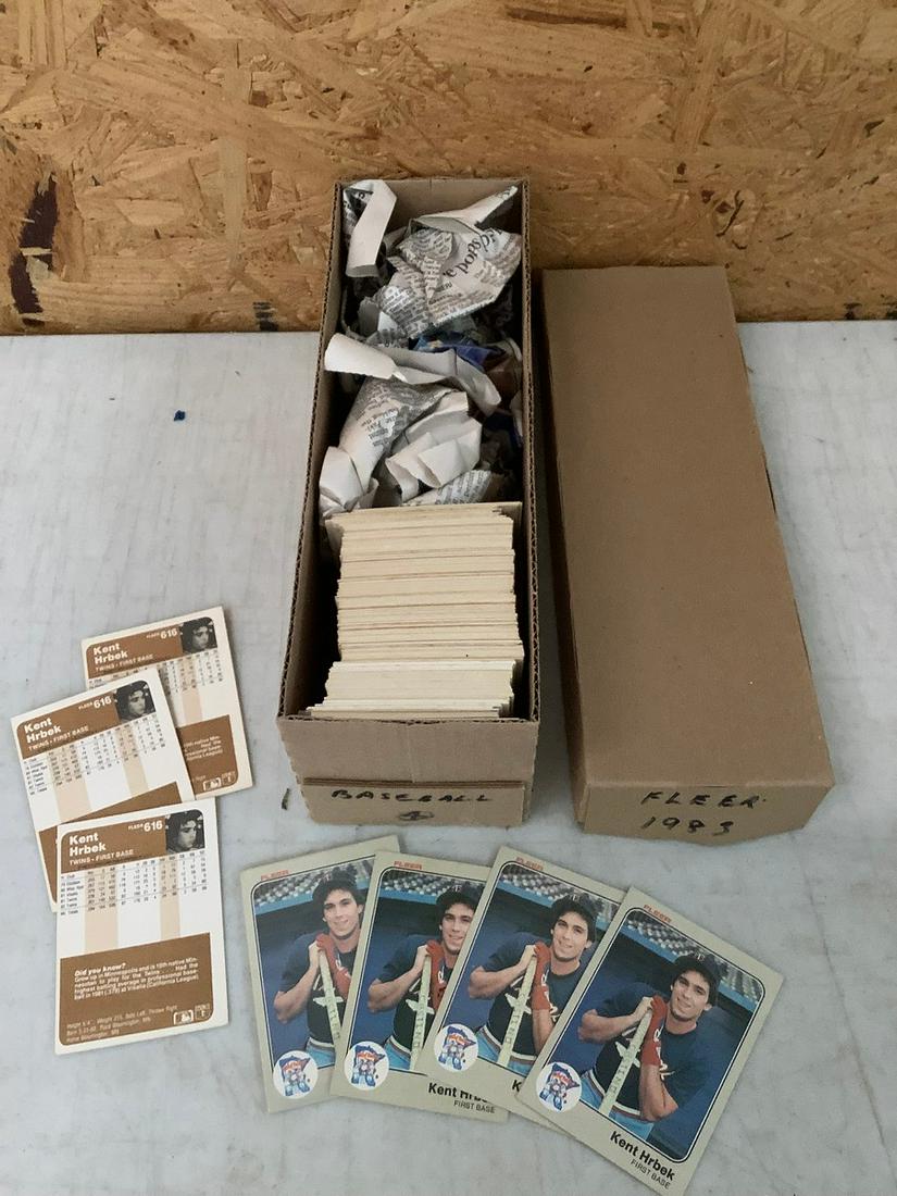 Lot of Fleer 1983 Baseball Cards (1 of 1)