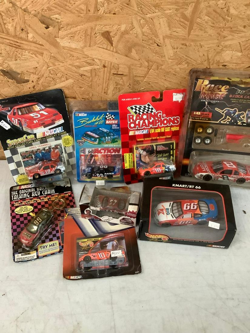 Lot of Assorted Nascar and Hot Wheels Collectible Cars (1 of 1)