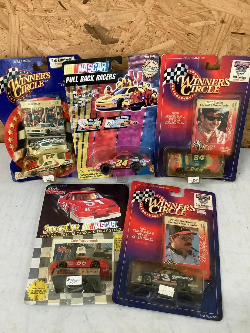 Lot of Assorted Nascar and Hot Wheels Collectible Cars (1 of 1)