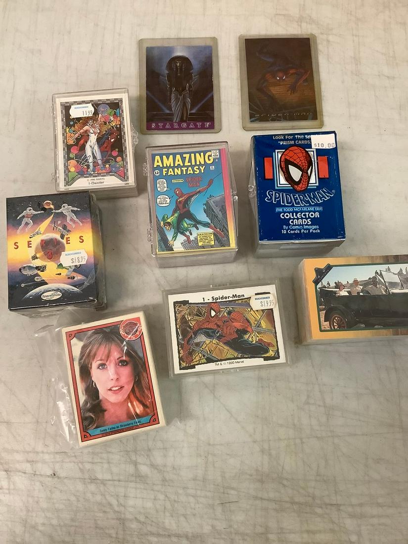 Lot of Assorted Trading Cards Spiderman and More (1 of 1)