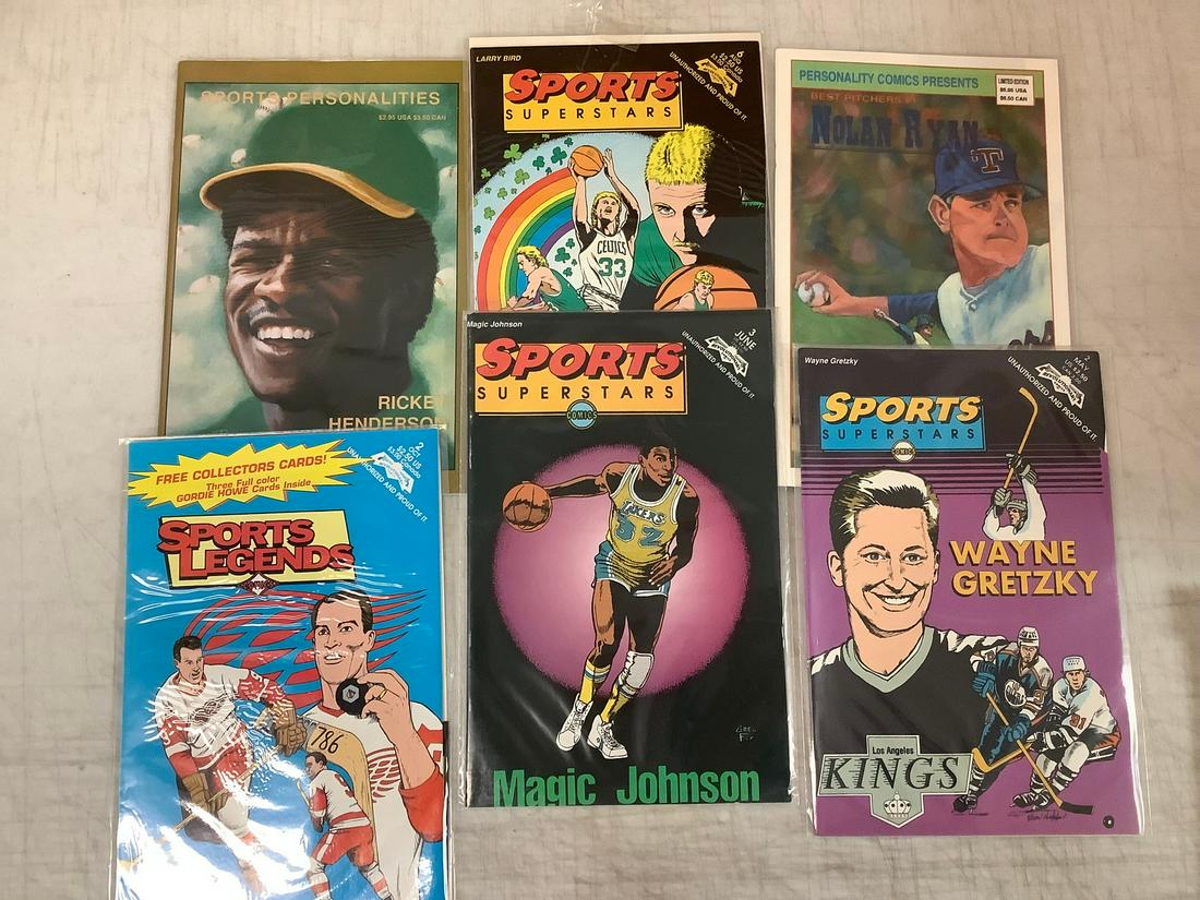 Sports Legend Comics, Sports Superstar Comics, and more (1 of 1)