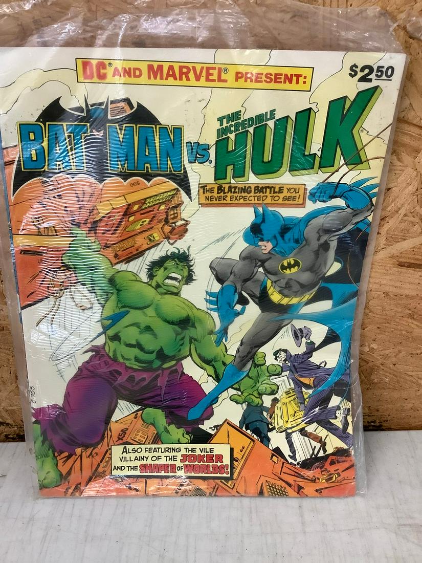 DC and Marvel Batman vs Hulk Collectors Edition Comic 1981 (1 of 1)