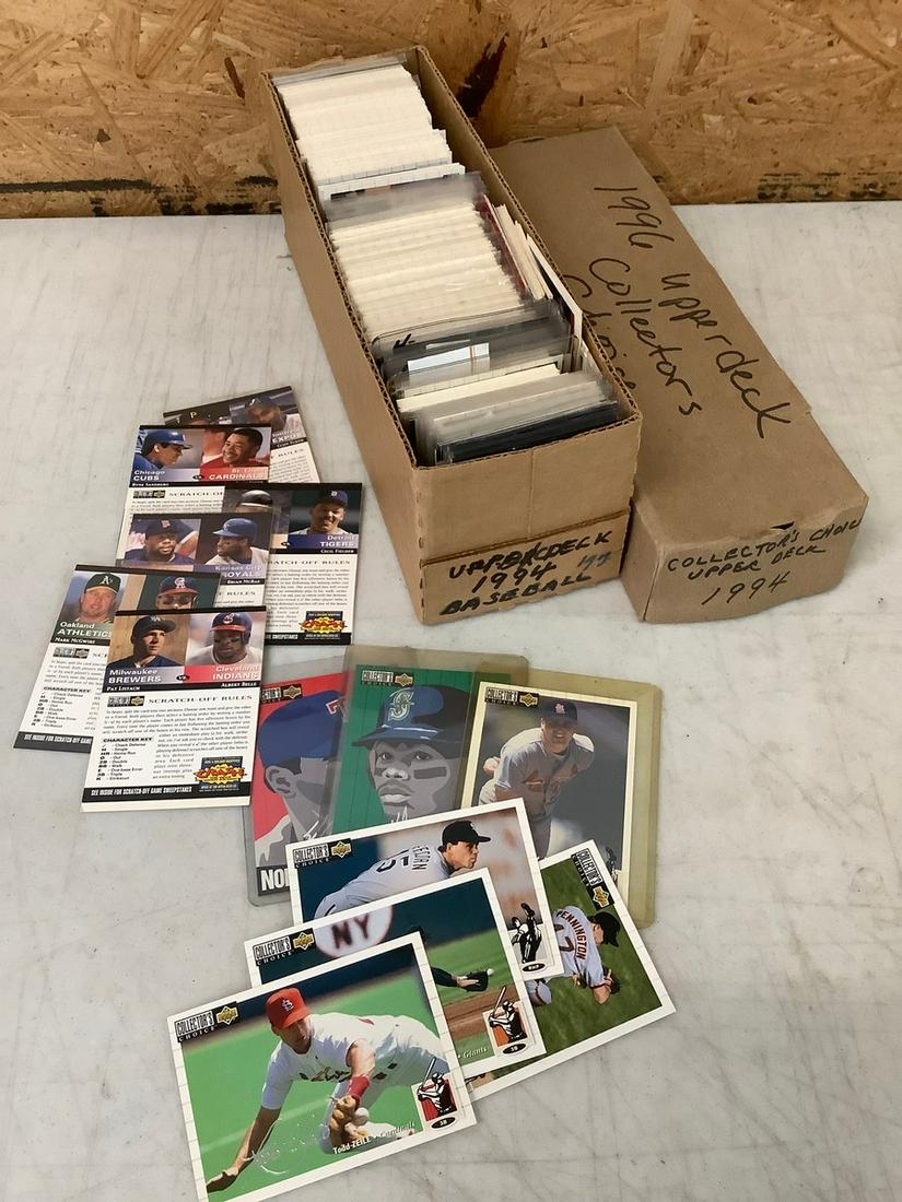 Box Full of 90's Collector's Choice Upper Deck Baseball Cards (1 of 1)