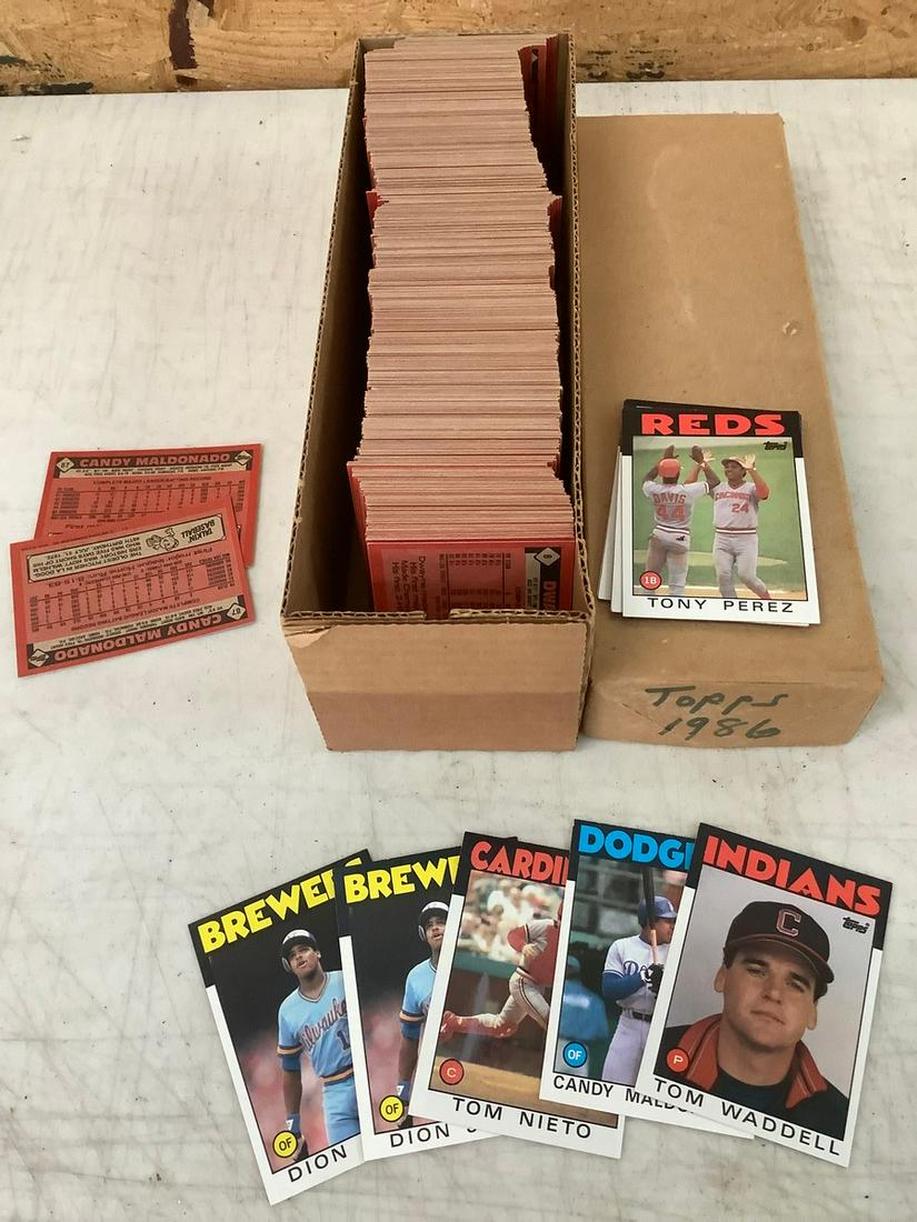 Topps 1986 Baseball Cards (1 of 1)