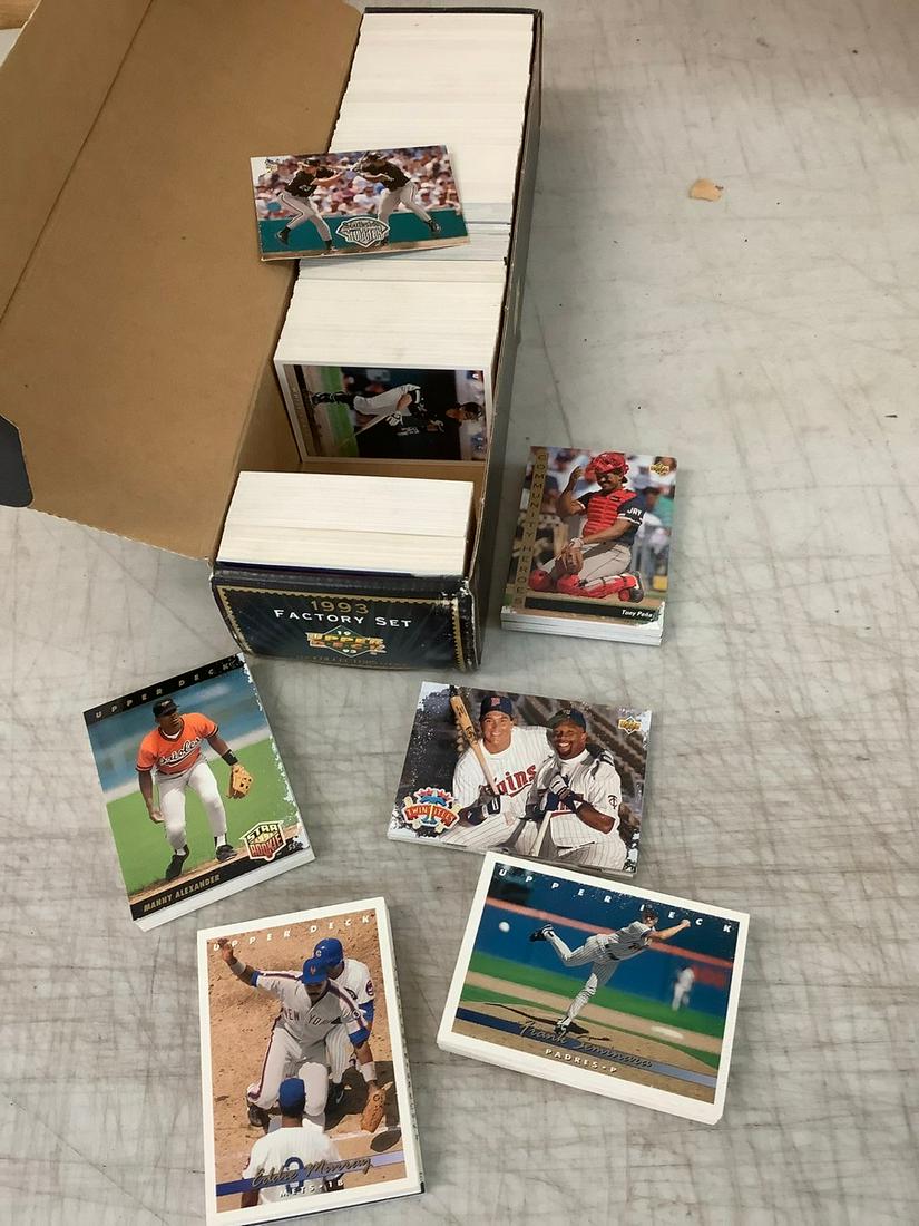 1993 Upper Deck Factory Set MBL Cards (1 of 1)