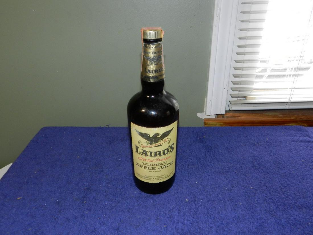 Vintage Bottle 1976 Laird's Applejack Sealed Tax stamp: Vintage Bottle 1976 Laird's Applejack Sealed Tax stamp