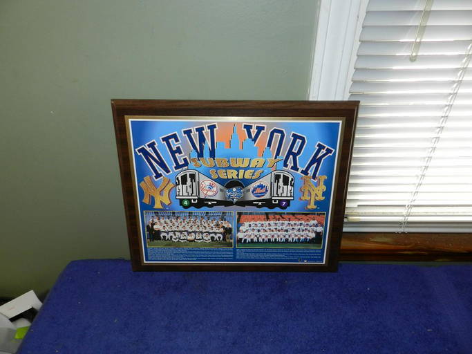 Ny Subway Series Plaque