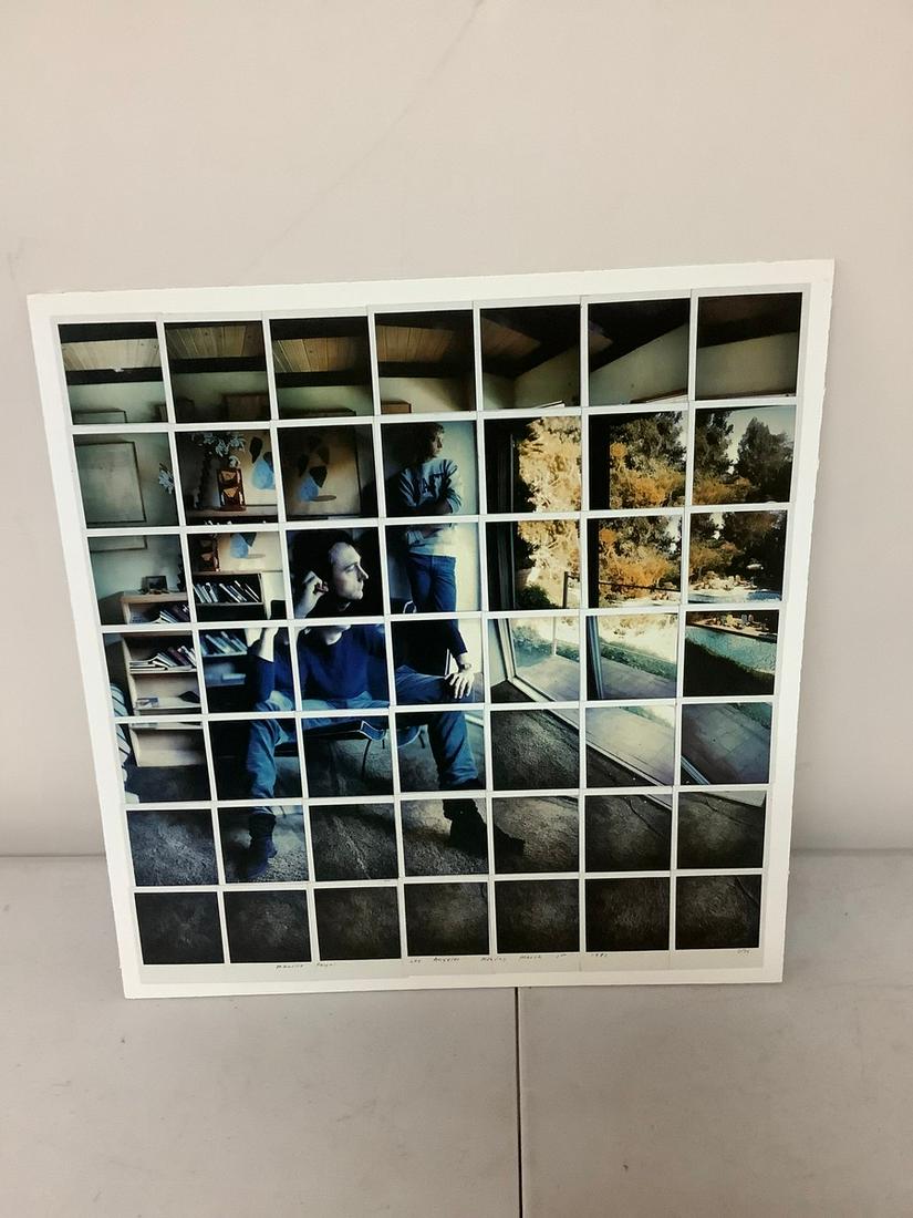 David Hockney Maurice Payne 10x10 print: David Hockney Maurice Payne 10x10 print