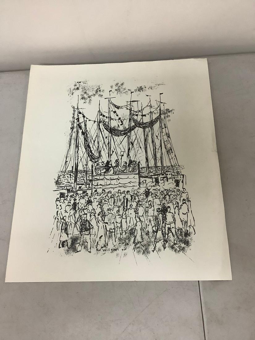 Sol Wilson lithograph (1 of 1)