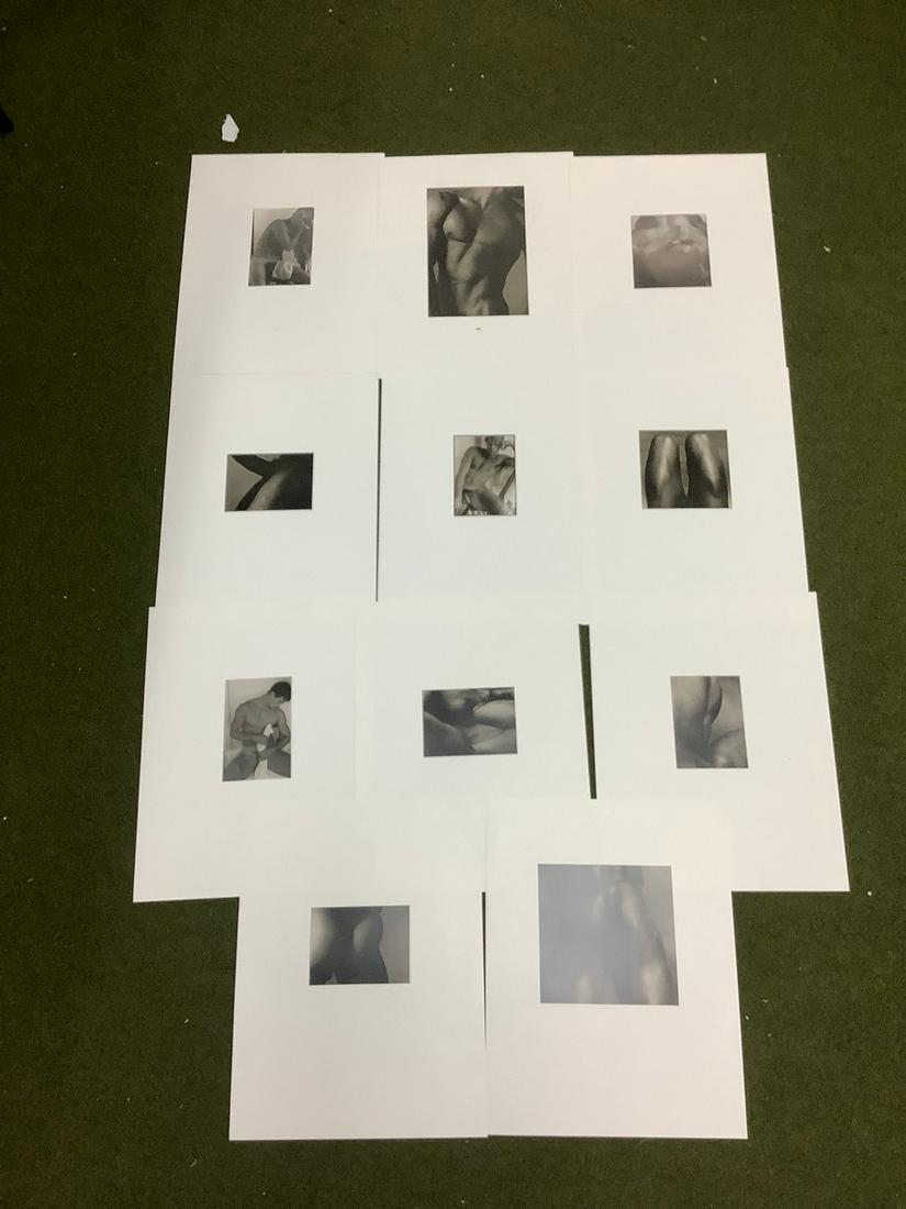 Ken Haak lot of 11 offset tritone prints: Ken Haak lot of 11 offset tritone prints