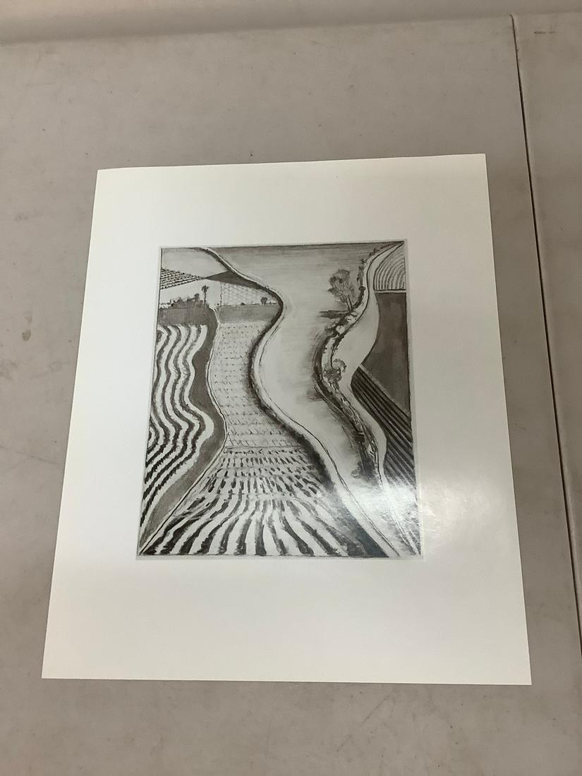 Wayne Thiebaud gallery advertisement: Wayne Thiebaud gallery advertisement