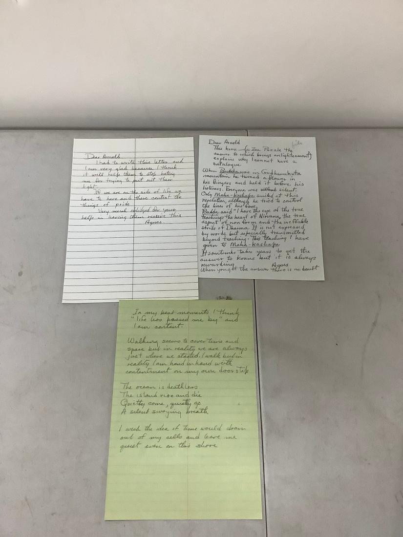 Agnes Martin offset Lithographs (1 of 1)