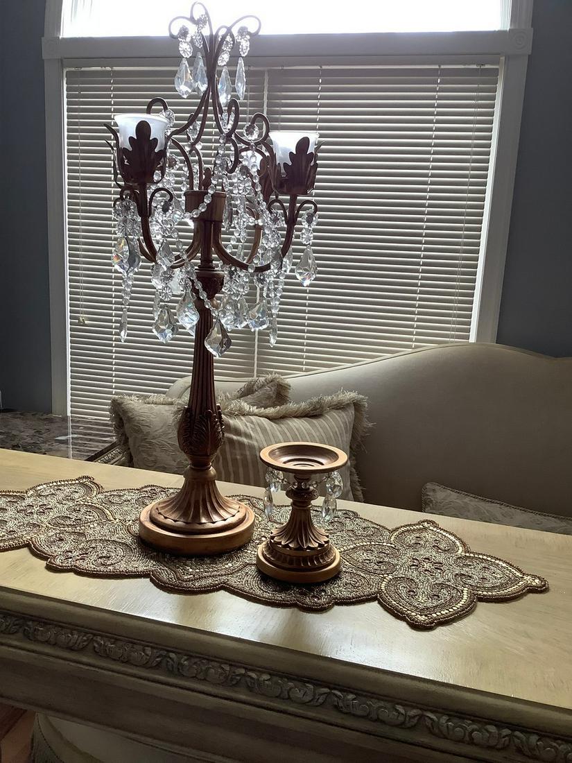 Set of 4 Candelabras Largest 20 in.: Set of 4 Candelabras Largest 20 in.