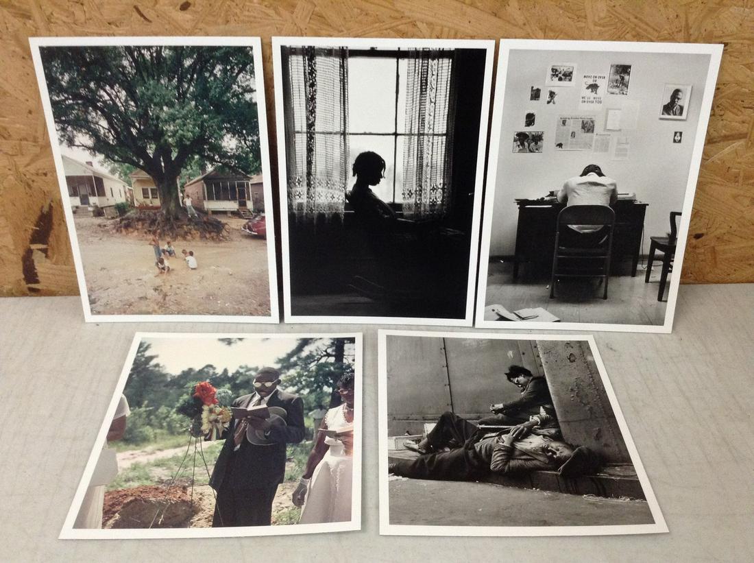 Lot of 5 Gordon Parks Prints in Colors Largest 9.5X6.75": Lot of 5 Gordon Parks Prints in Colors Largest 9.5X6.75"