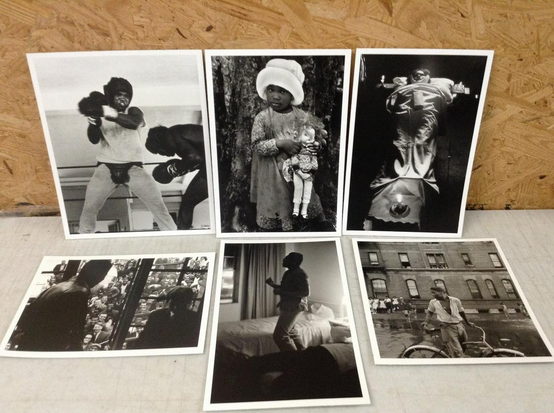 Lot of 6 Gordon Park Prints in Colors Largest 9.5X7.75": Lot of 6 Gordon Park Prints in Colors Largest 9.5X7.75"