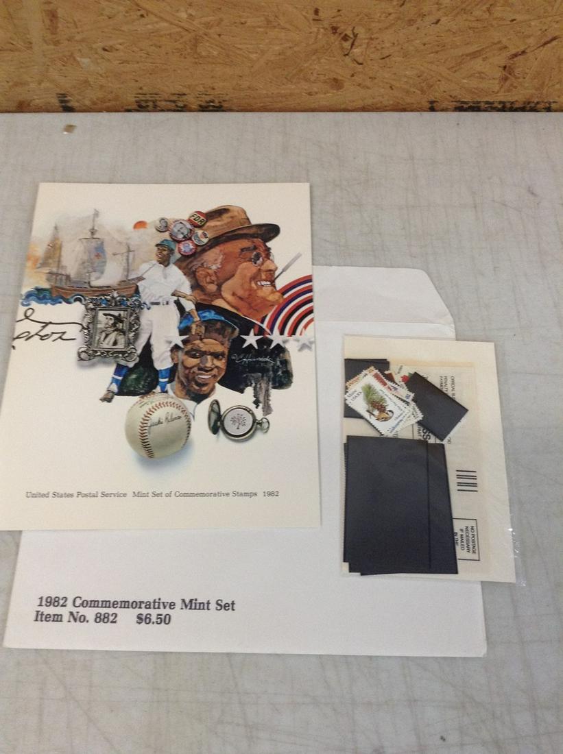 1982 Commemorative Mint Set of Stamps (1 of 1)