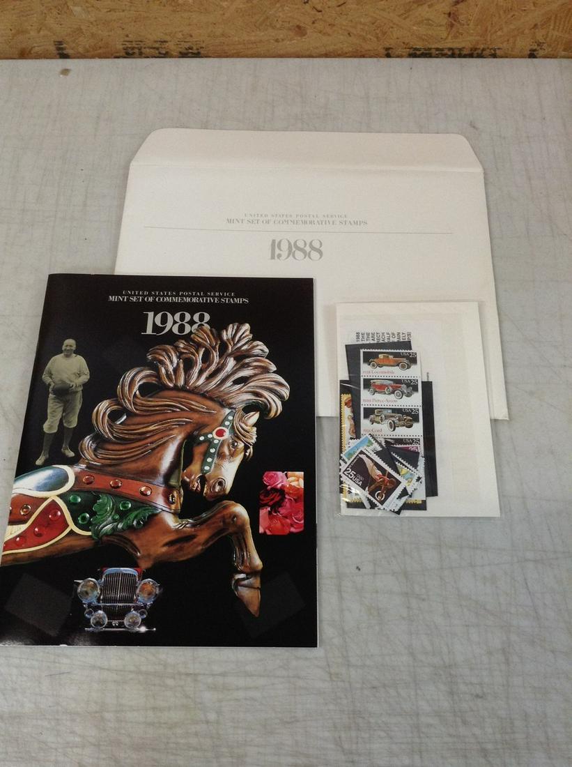 1988 Commemorative Mint Set of Stamps (1 of 1)