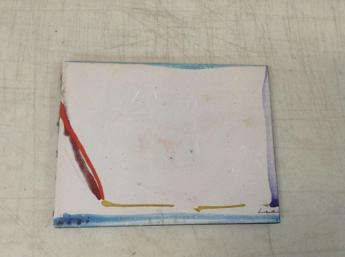 Helen Frankenthaler Ceramic Tile 8 X 6" (1 of 1)