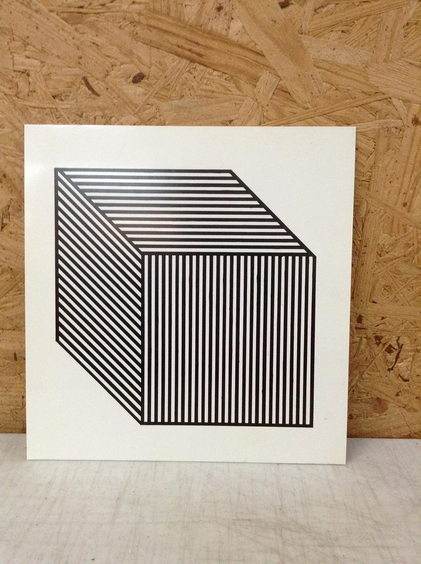 Sol Lewitt Print in Colors 9X8.75" (1 of 1)