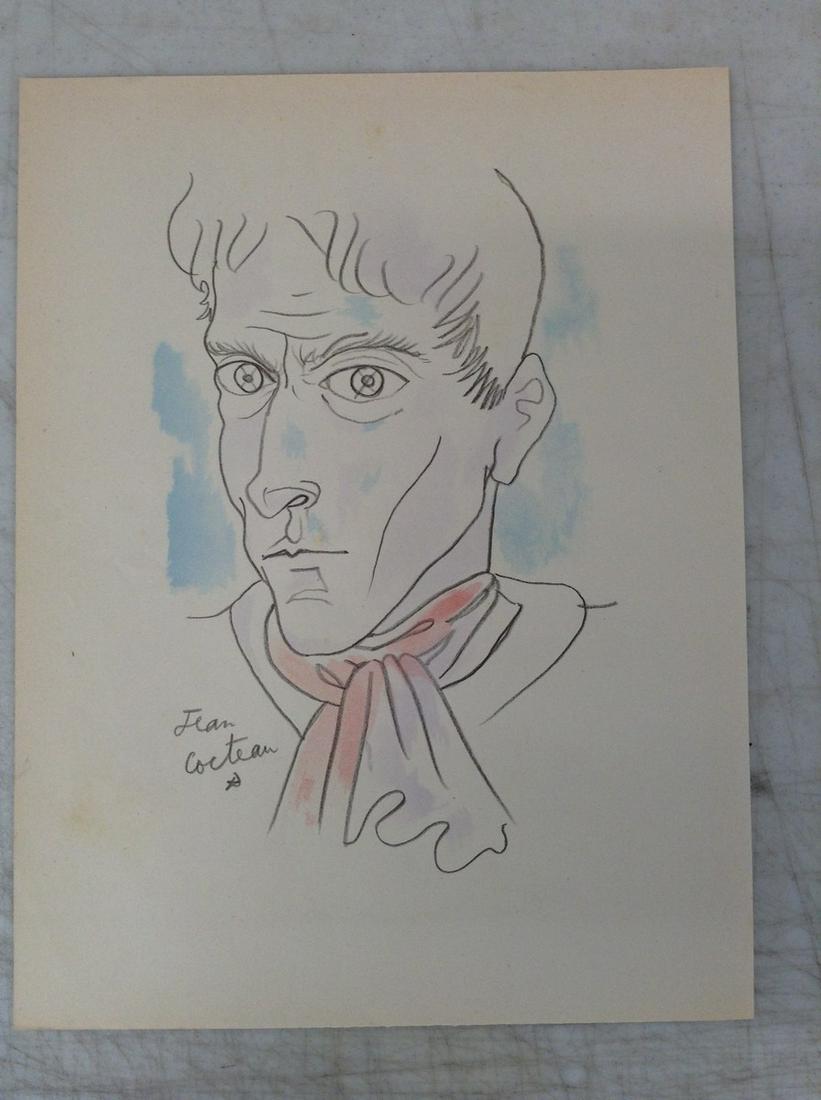 Jean Cocteau Litho 11X8.5" (1 of 1)