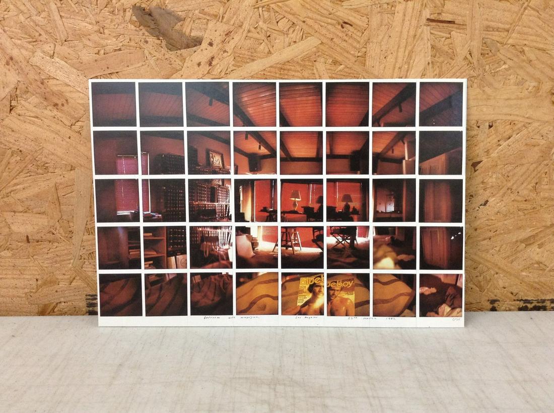 David Hockney Print in Colors "Bedroom with Magazines" 10.5X7" (1 of 1)