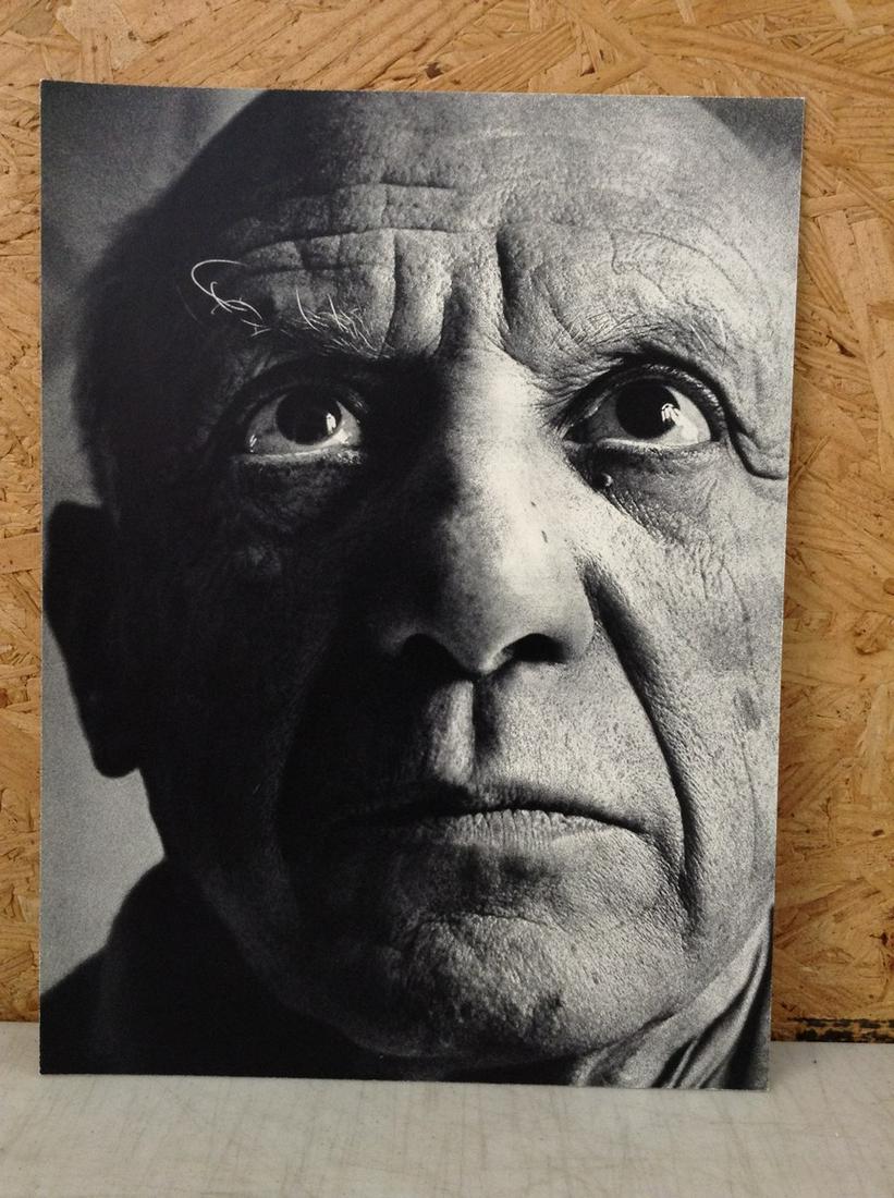 Richard Avedon "Pablo Picasso" Print in Colors 10.5X14" (1 of 1)