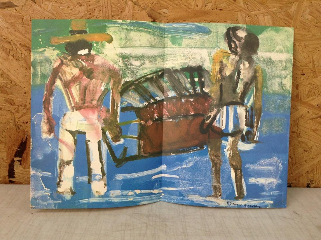 Romare Bearden Lithograph 17X12" (1 of 1)