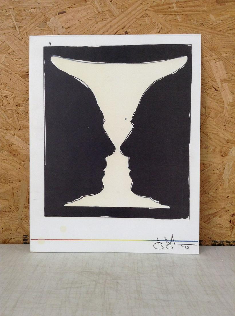 Jasper Johns Lithograph 14X11" (1 of 1)
