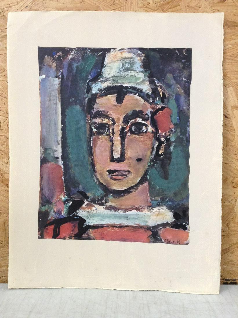 Georges Rouault Lithograph on Wove Paper 16.5X12.75" (1 of 1)
