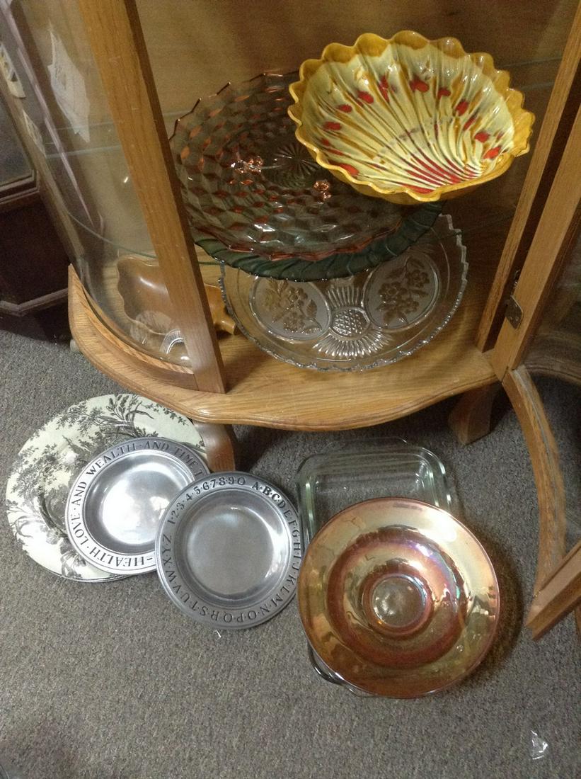 Large lot of Carnival Glass, Maddux Pottery,, Pyrex and more (1 of 1)