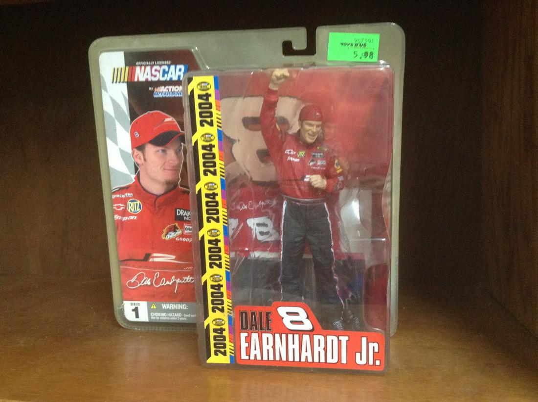 2004 Dale Earnhardt, Jr Figure on the card: 2004 Dale Earnhardt, Jr Figure on the card