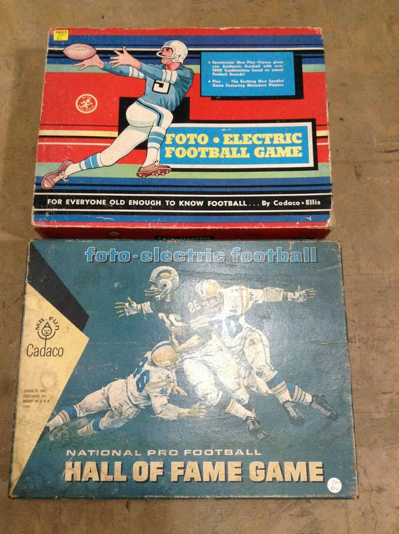 1960 & 1965 Cadaco Electric Football Games: 1960 & 1965 Cadaco Electric Football Games