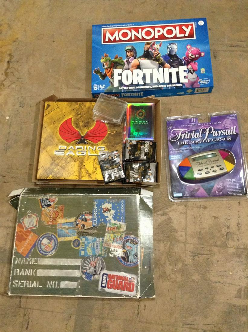 Army National Guard Board Game sealed inside but box damaged and other Games (1 of 1)