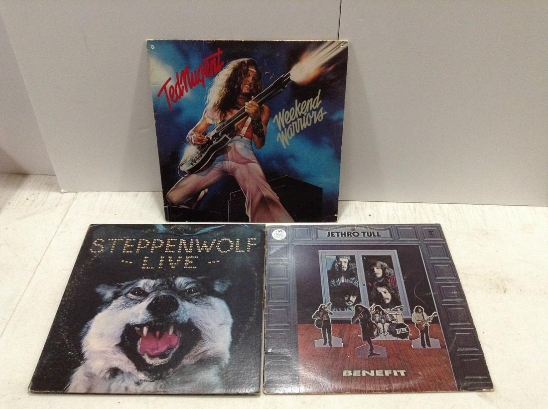 Vintage Records - Ted Nugent, Steppenwolf & Jethro Tull (1 of 1)