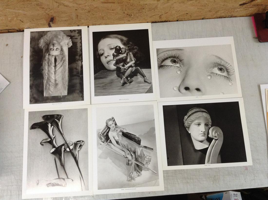 Lot of 6 Man Ray Prints in Colors 14.5x11.25" (1 of 1)