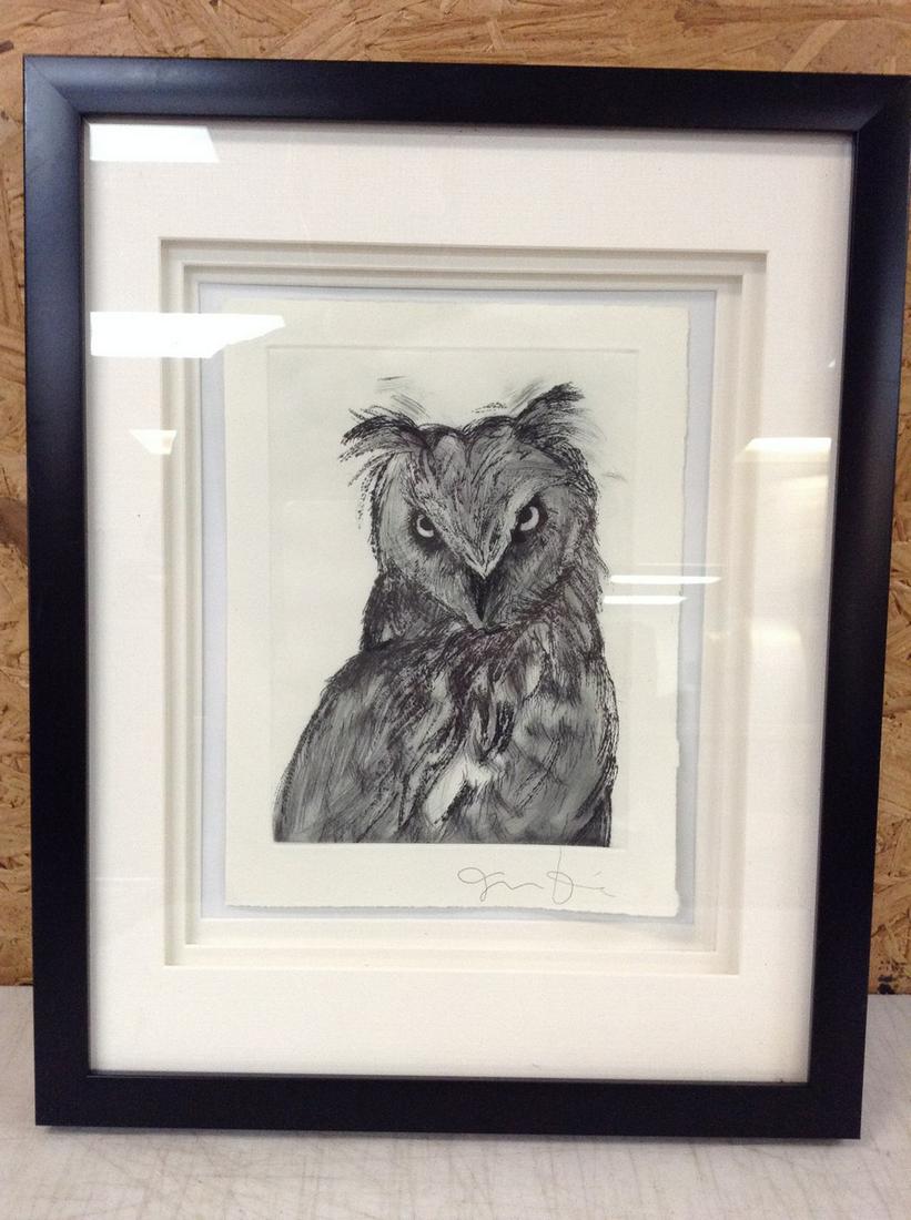 Jim Dine Engraving Framed 15.25x12.25" (1 of 1)