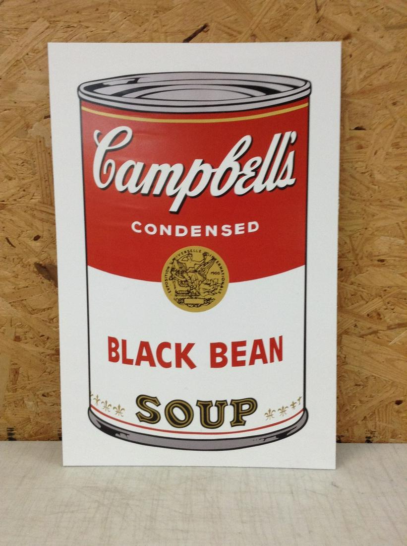 After Andy Warhol Campbell Soup Print in Colors 18.5x12.5" (1 of 1)