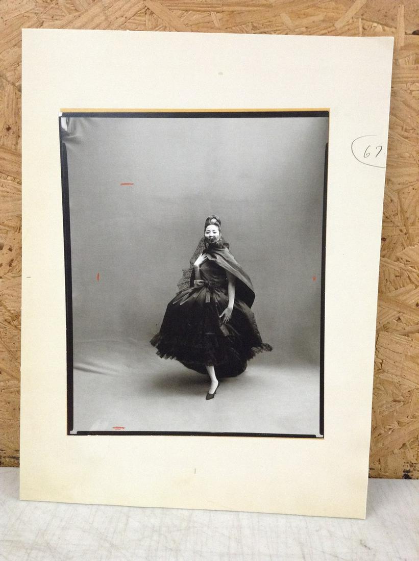 Richard Avedon Print in Colors Mounted 14.75x11": Richard Avedon Print in Colors Mounted 14.75x11"