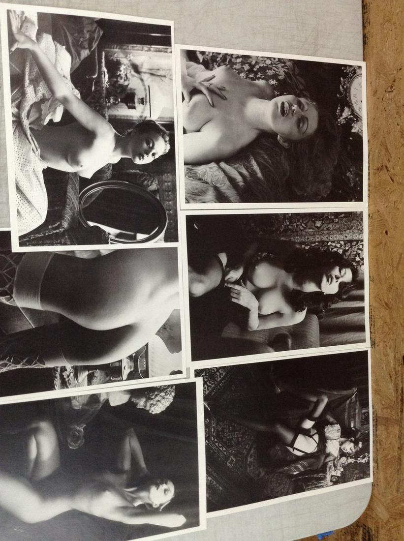 Vintage Female Nudes Unknown Artist Lot of 6 Largest 14.5x10.5" (1 of 1)