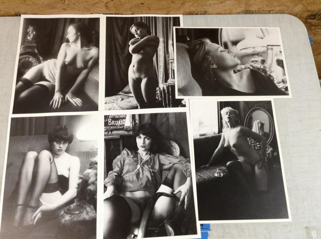 Vintage Female Nudes Unknown Artist Lot of 6 14.75x10.5" (1 of 1)