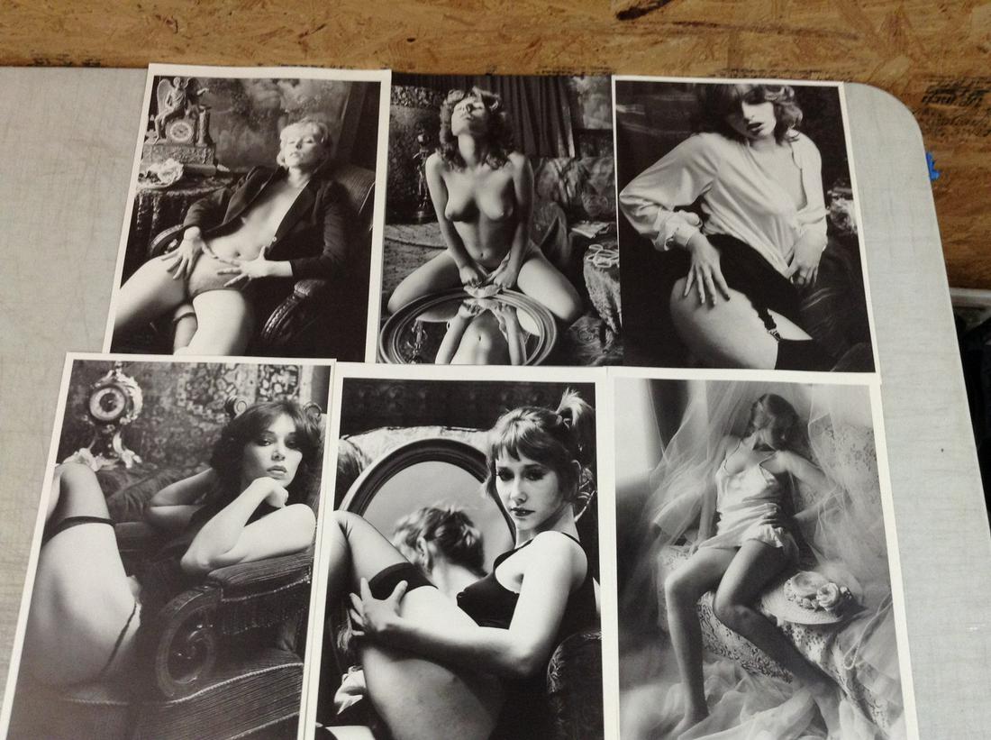 Vintage Female Nudes Unknown Artist Lot of 6 Largest 15x10.75" (1 of 1)
