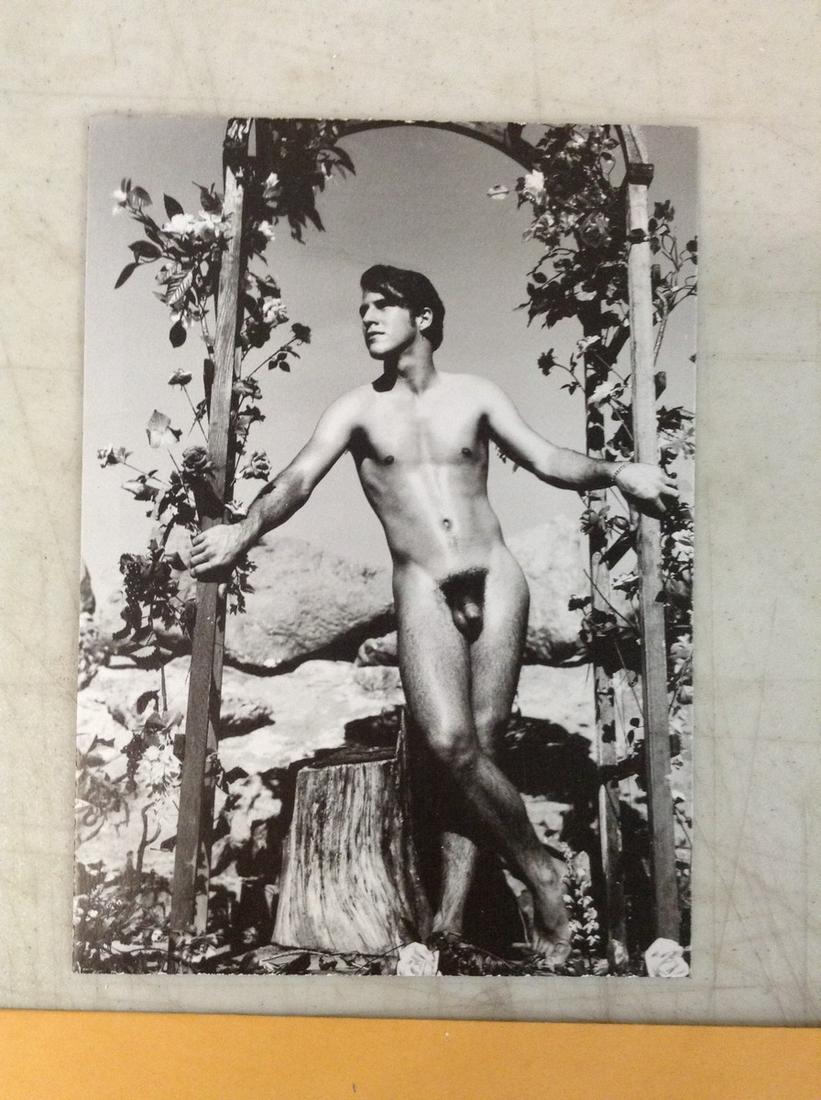 Bob Mizer 1955 Print in Colors 7.5x5.5": Bob Mizer 1955 Print in Colors 7.5x5.5"